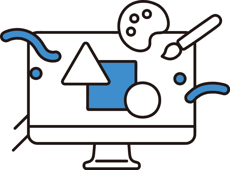 Webデザインのイラスト